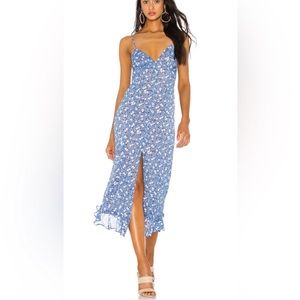 Quincy midi dress by MAJORELLE